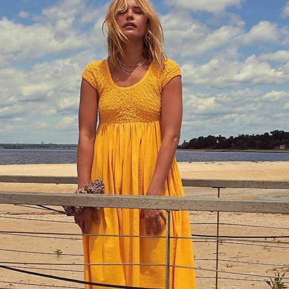 Free People All Eyes on You Midi Dress - Picture 4 of 13